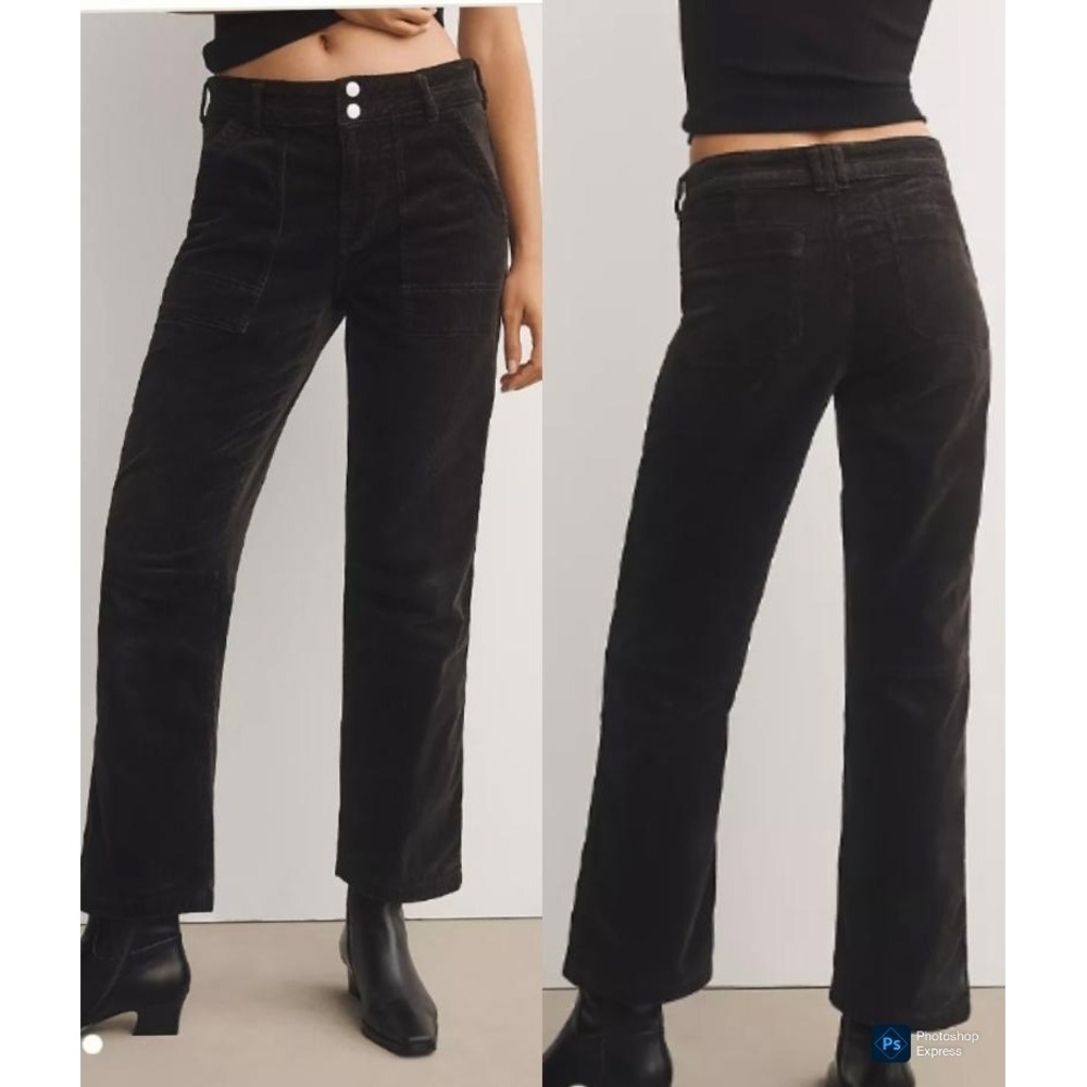 Pilcro The Wanderer Relaxed-Leg Corduroy Pants Size 29